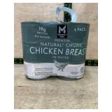 Six-Pack Natural Chunk Chicken Breast in Water