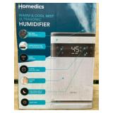 Homedics Warm and Cool Mist Ultrasonic Humidifier