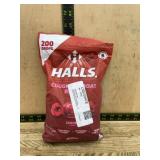 Bag of Halls Cherry Cough Drops, 200 Count