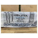 Pack of Monster Energy Zero Ultra, 24 Cans