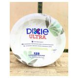 Dixie Ultra 10-Inch Disposable Plates, 125 Count