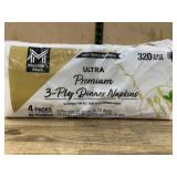 320-Pack 3-Ply Dinner Napkins