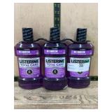 Three Listerine Total Care Mouthwash Bottles