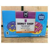 Medium Roast Donut Shop Coffee Pods, 100 Ct