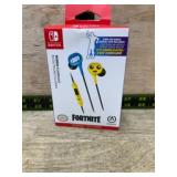 Nintendo Switch Wired Earbuds Fortnite Edition