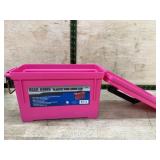 Bear Arms Plastic Pink Ammo Can with Ammo
