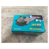 Brown Bear .308 Win 140 Grain SP Ammo