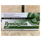 Remington UMC .223 Remington Rifle Cartridges