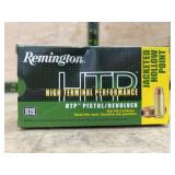 Remington HTP 40 S&W 155gr JHP Ammo, 50 Rds