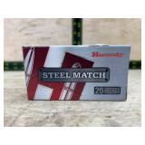 Hornady Steel Match .223 Rem 52gr BTHP, 20 R