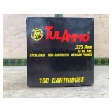 TulAmmo .223 Rem FMJ 100 Cartridges