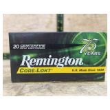 Remington 308 WIN Core-Lokt 150 Gr 20 Rounds