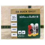 Sellier & Bellot SB 00 Buck Shot 12 Gauge