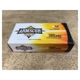 Armscor .380 Auto 95gr FMJ Pistol Ammo 50ct