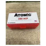 Atomic 380 ACP 90 Gr. Hollow Point Ammo