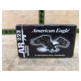 American Eagle .223 Rem 20 Rifle Cartridges