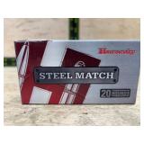 Hornady 223 REM Steel Match 52gr BTHP Ammo