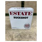 Estate 12 Gauge 00 Buckshot Shells Box
