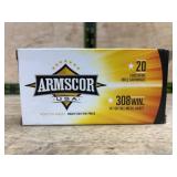 Armscor .308 Win 147gr FMJ 20 Rounds