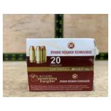 DRT 40 S&W 105gr HP Handgun Ammunition 20ct