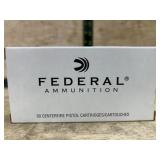Federal 40 S&W 155 Grain JHP Ammo 50ct