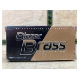 Blazer Brass 9mm Luger 115 Grain FMJ Ammo