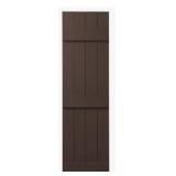 4-Board 15x59 Batten Joined Shutter Chocolate