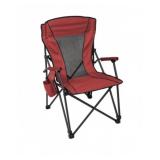 Red Folding Outdoor Camp Chair With Bag