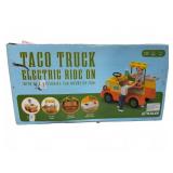 Kalee Taco Truck Electric Ride On Toy