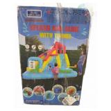 My 1st Water Slide Splash and Slide with Tunnel