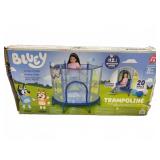 Bluey 4 ft Trampoline With 20 Balls for Ages 3-6