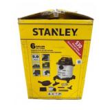 Stanley 6 Gallon Stainless Steel Wet/Dry Vacuum