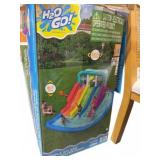 H2O Go! Triple Splash Mega Water Park Used Open Bo