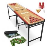 ESPN LED Pong Table Combo Set, Untested