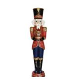 Large Decorative Soldier Nutcracker Figure, Untest