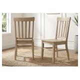 Society Den Liam Slat Back Side Chairs, Set of 2