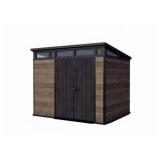 Keter 9x7 Pent Resin Outdoor Shed
