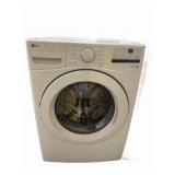 LG WM3400CW Front Load Washer, White