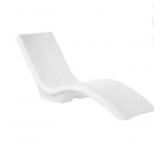 White Pool Chaise Lounger, Untested