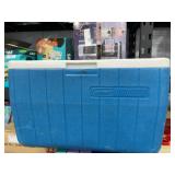 Coleman Blue Plastic Cooler Chest