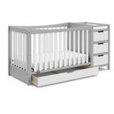 Graco Remi 4-in-1 Crib with Drawers, Damaged