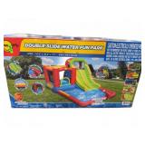 Double Slide Water Fun Park 14.4 ft x 10.2 ft x 7.
