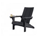 Gray Polywood Adirondack Patio Chair