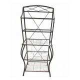 Metal Bakerï¿½s Rack 58x23x15 Inch Shelving Unit
