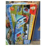 Double Slide Shark Attack Inflatable Water Park