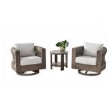 3-Piece Aluminum Outdoor Bistro Set