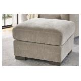 Harrison Fabric Ottoman Upholstered