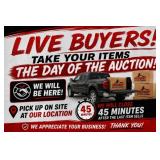 Pickup Information for LIVE buyers