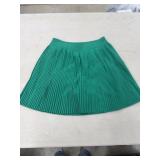 GapFit XS Green Pleated Athletic Skirt