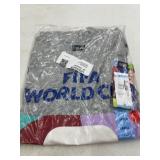Fila World Cup Gray T-Shirt, Size Large